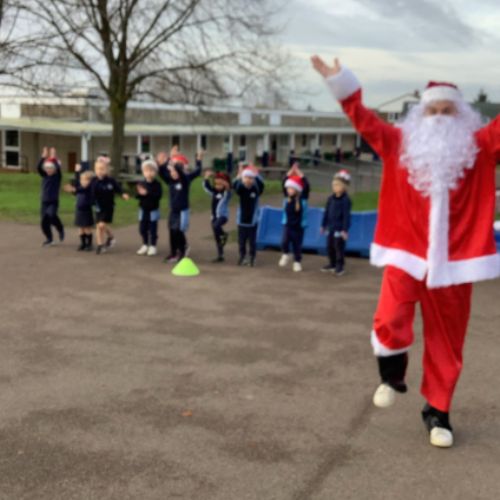 Infant School Santa Dash