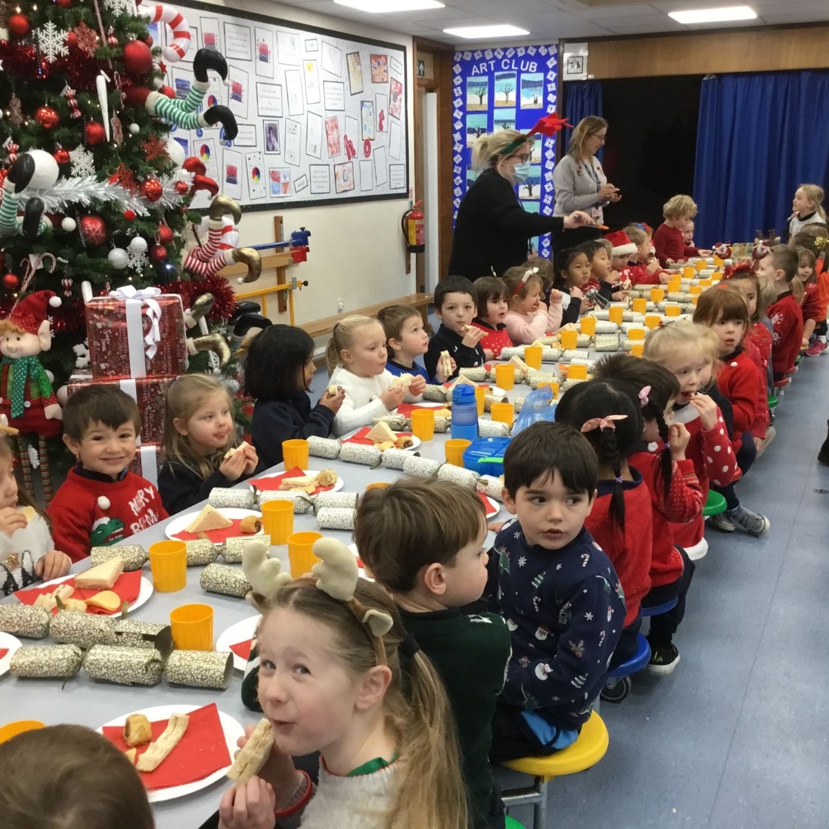 Katherine Semar Schools - Infant School Christmas Lunch